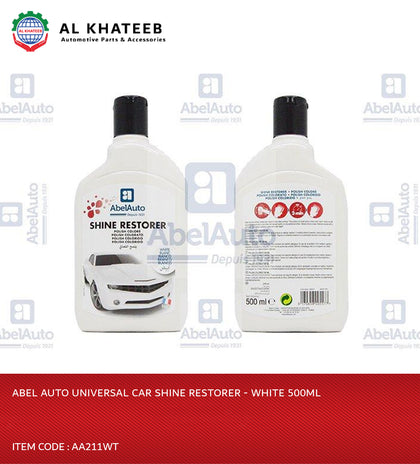 Abel Auto Universal Car Shine Restorer - White 500Ml