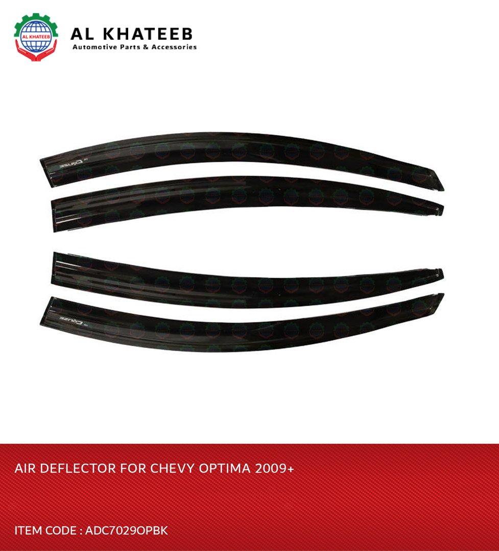 Air Deflector Window Guard Optima 2009-2011, 4Pcs/Set Black