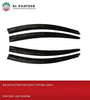 Air Deflector Window Guard Optima 2009-2011, 4Pcs/Set Black