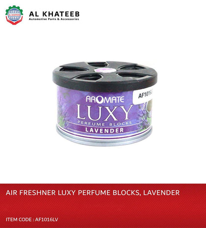 Aromate Air Freshener Luxy Perfume Blocks, Lavender