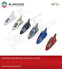 Antenna Decoration By Solar, 8Led, Red