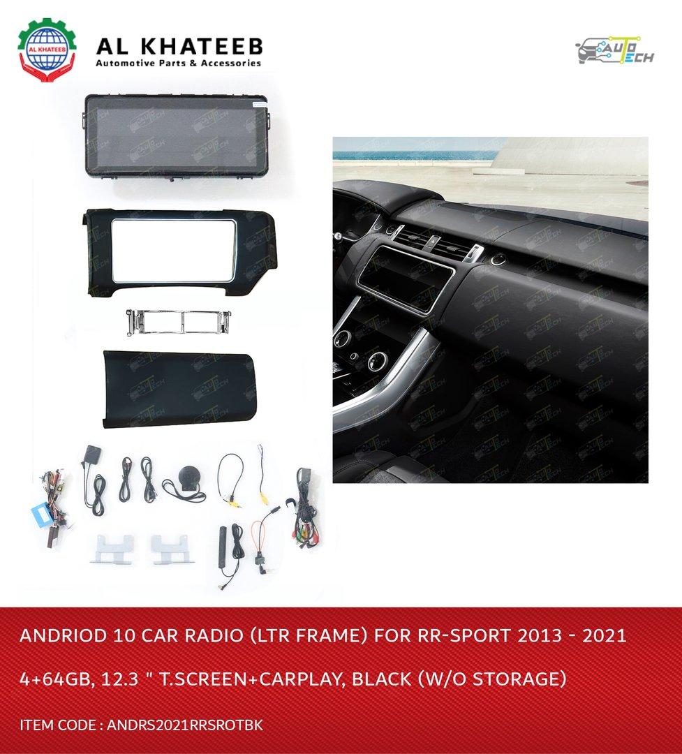 ANDRIOD 10 CAR RADIO (LTR FRAME) FOR RR-SPORT 2014-16,  4+64GB, 12.3