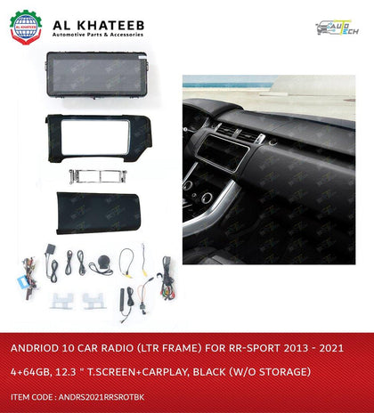 ANDRIOD 10 CAR RADIO (LTR FRAME) FOR RR-SPORT 2014-16,  4+64GB, 12.3