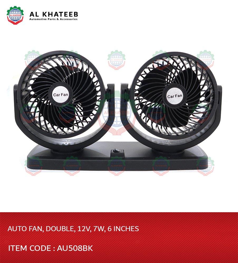 Auto Fan Double  12V-7W-6