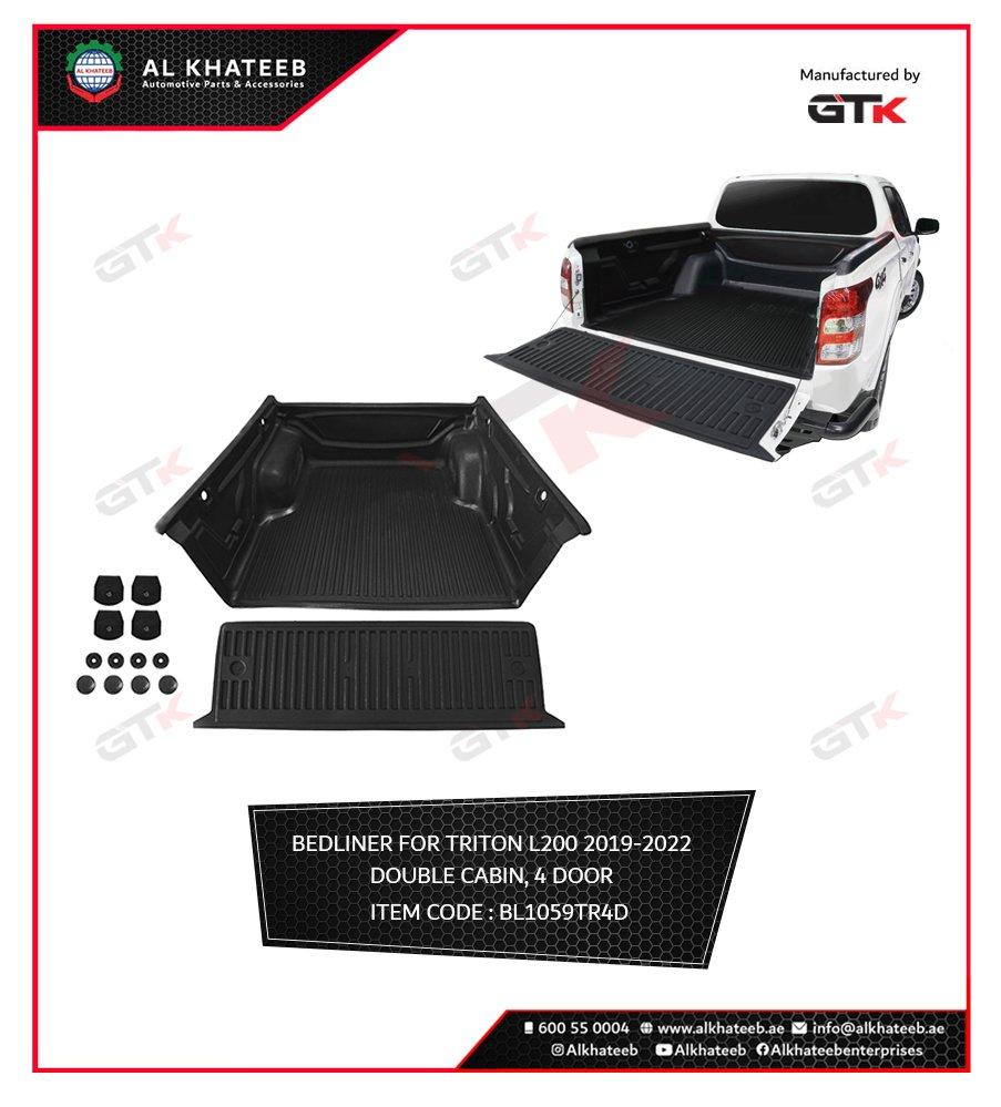 Double Cabin, 4 Door Bed Liner For Triton L200 2019-2022
