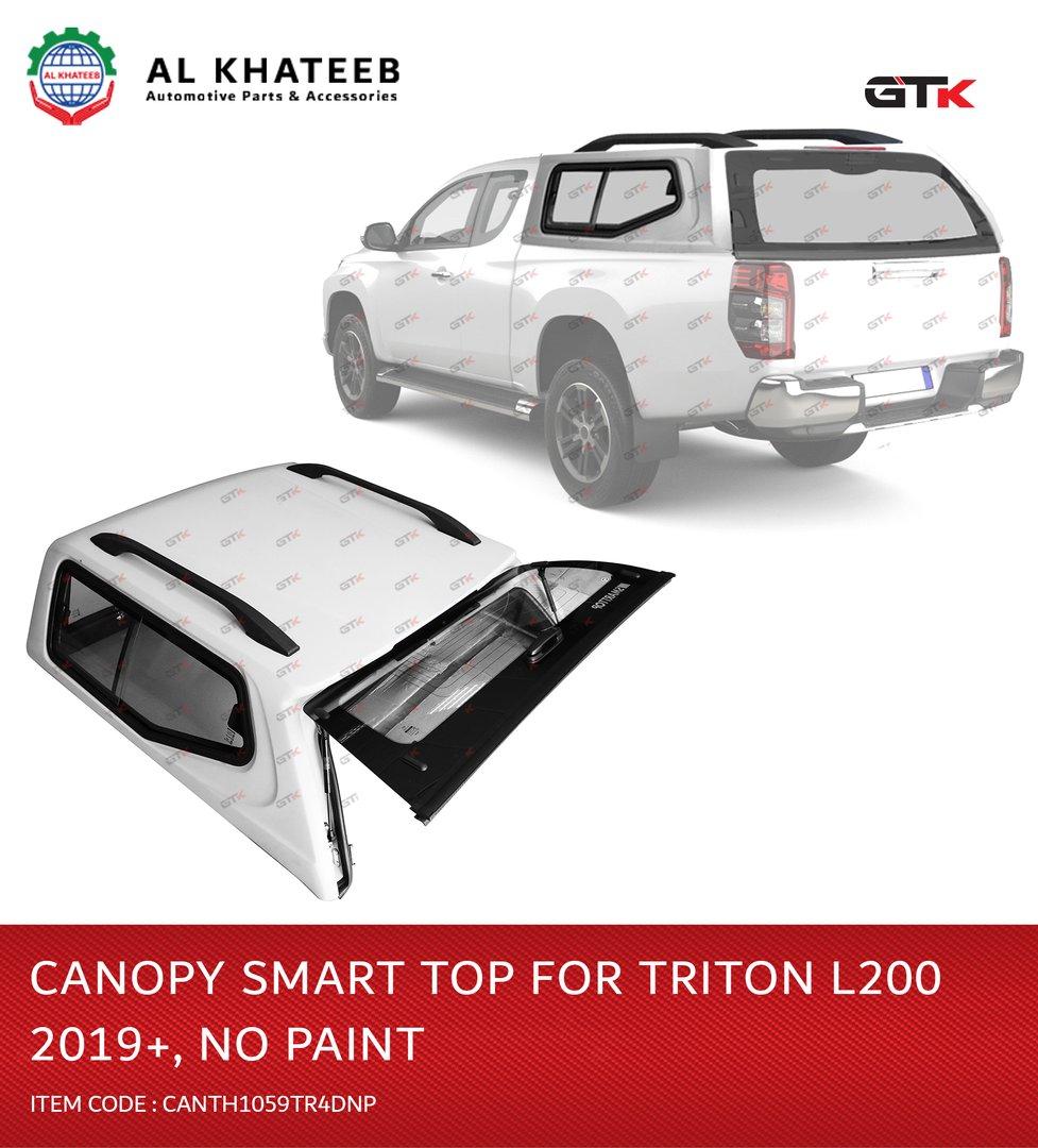 Canopy Smart Top 4-Door Triton L200 2019+, No Paint