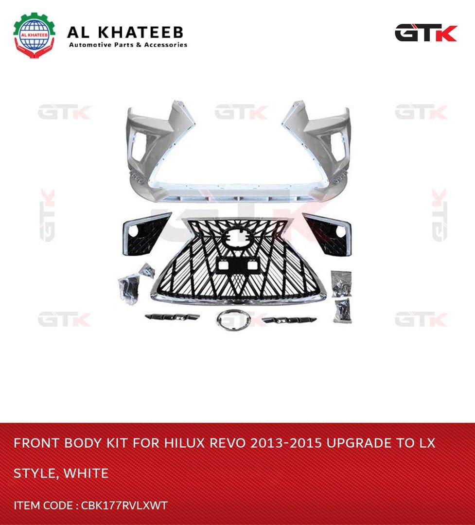 Front Body Kit For Hilux Revo 2013-2015 Upgrade To LX Style, White