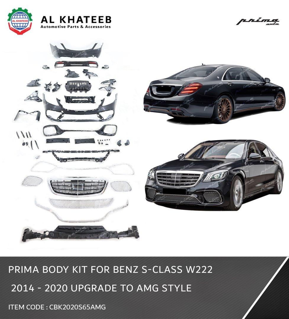 Auto Ca Body Kit S-Class W222 2014-2020 Upgrade S65 Amg Style