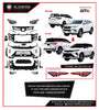 Fortuner Full Car Body Kit 2015-2020 Convert to 2021 Fortuner Legender Edition Style