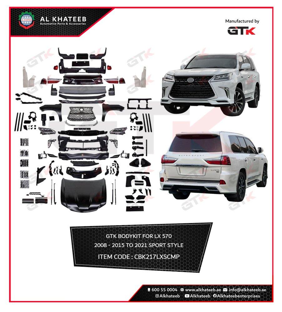 Prima Car Body Kit For LX570 2008-2015 Upgrade To 2016 Style