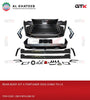 Car Body Kit Fortuner 2016-2021 Upgrade To LX Style, Black