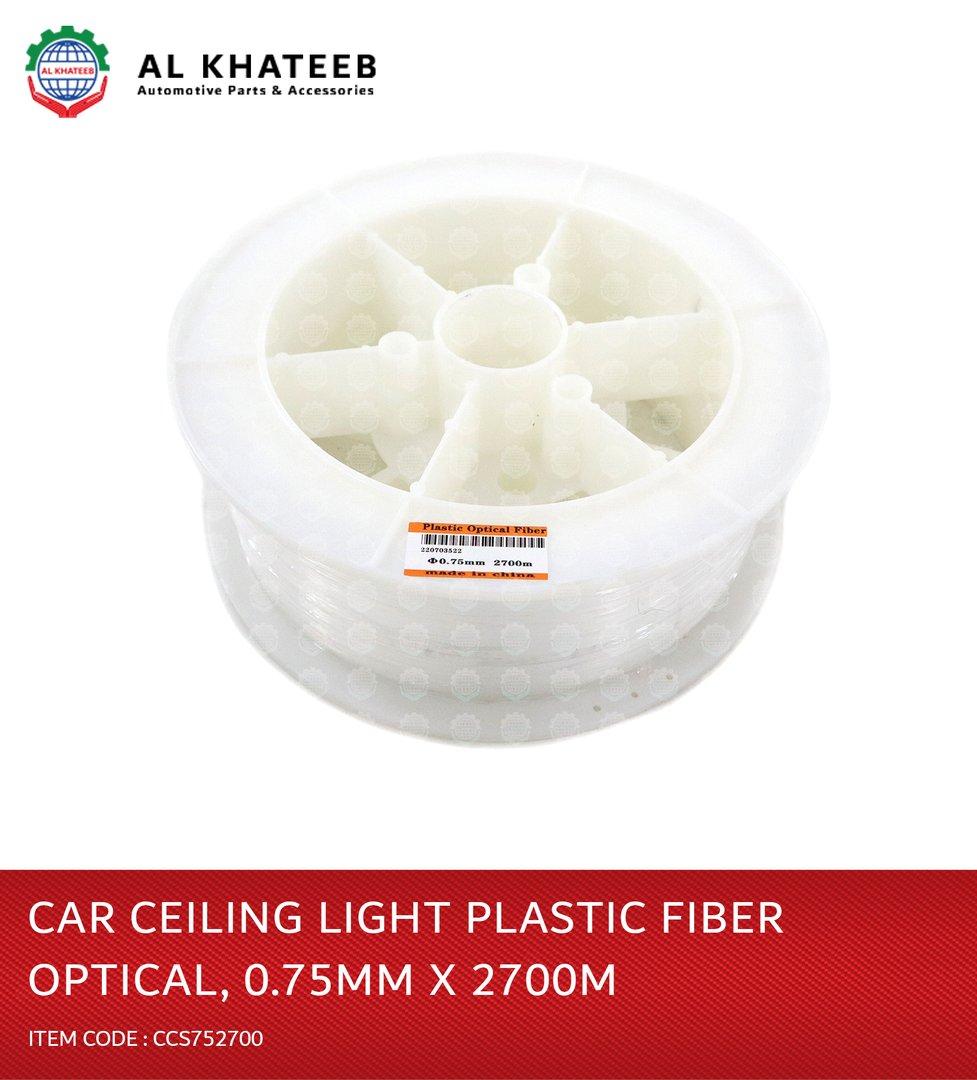 Al Khateeb Car Ceiling Light Optical Fiber Pmma 0.75Mmx2700Mm
