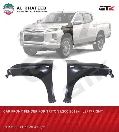 Car Front Left Fender Triton L200 2019+