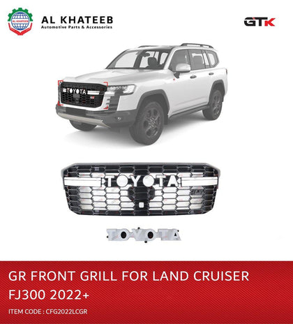 GTK Front Grille For Land Cruiser Lc300 2022+ With Logo