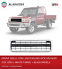 GTK Front Grille For Land Cruiser Pickup 2007+ White Frame And Black