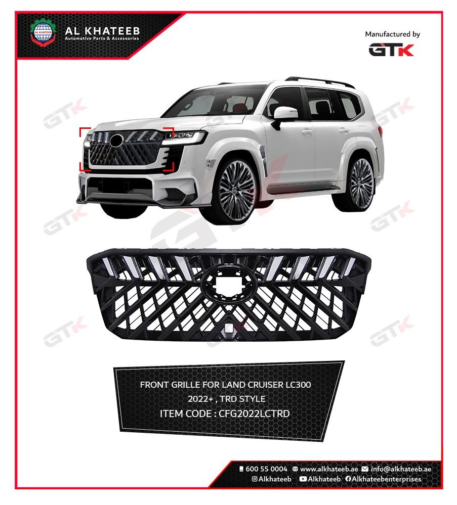 Trd Style Front Grille For Land Cruiser Lc300 2022+