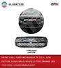 Front Grill for Ranger T9 2023+ Low Edition Black Grill+White Letter, Orange LED