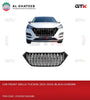 Car Front Grille Tucson 2015-2019, Black+Chrome