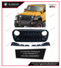 GTK Front Grille For Wrangler Jl 2018+, Mustang Style - Black