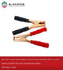 Battery Clamp Set Big Red & Black For Charging Heavy & Light Vehicles With The Help Of Booster Cable.