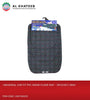 Universal Car Fit PVC Snow Floor Mat - 5Pcs/Set, Gray