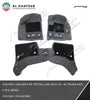 Car Mat Leather for Triton L200 2015-2025 with Trunk Mat 4PCS Black