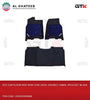 Car Mat TPE with Carpet 3PCS for RAM 1500 2019+ D.Cabin Black