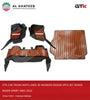 Car Trunk Mats Liner 3D Wooden Design 4Pcs Set Sport 2005-2012