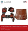 Car Trunk Mats Liner 3D Wooden Design 4Pcs Set Discovery 2004-2014