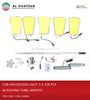 Autotech 360° Outdoor LED Camping Light, 12V Telescopic Portable Light With Remote 4X228Pcs