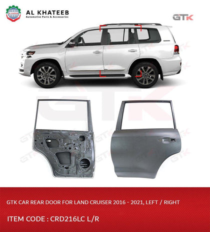 Car Rear Left Panel Land Cruiser FJ200 2016-2021, Metal