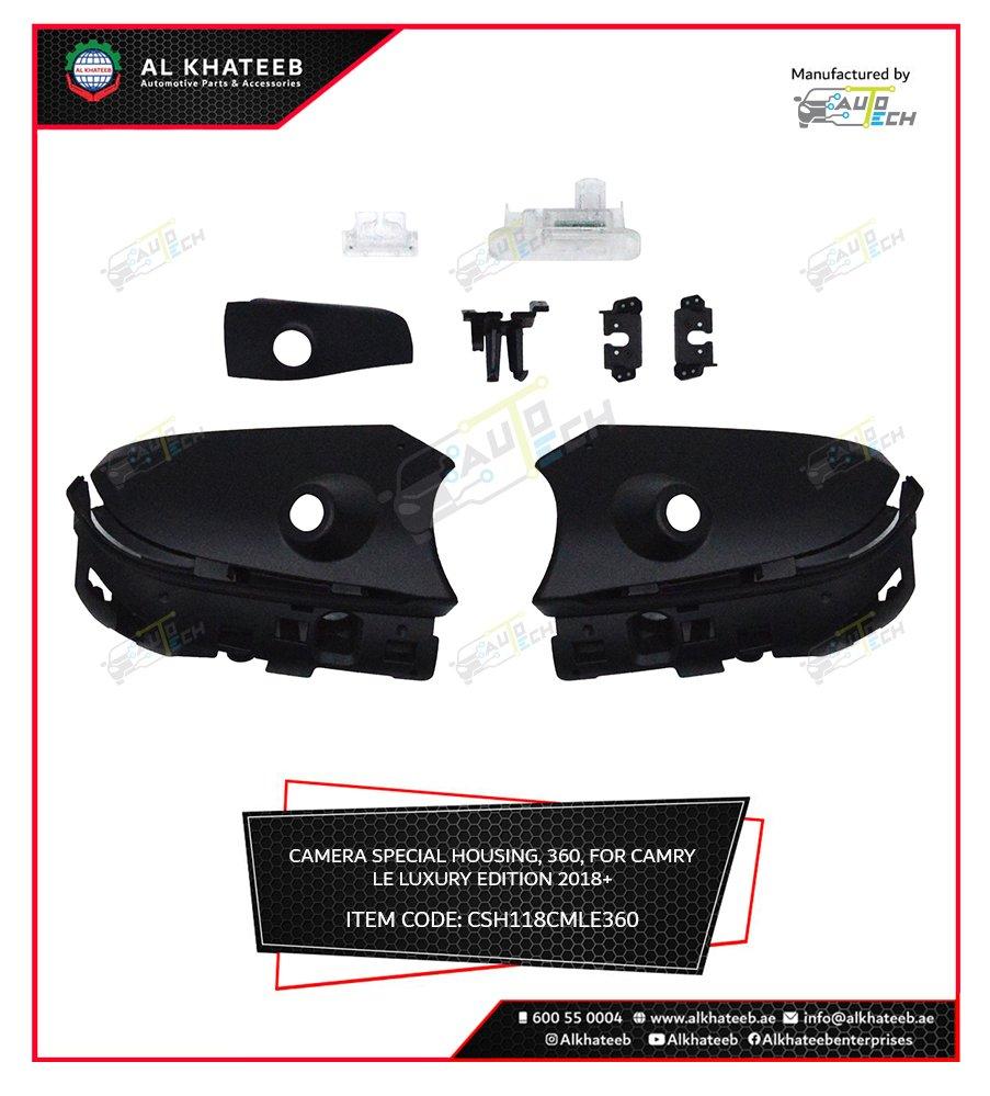 AutoTech Car Camera Special Bracket Shell Firm Set 360 Degree Luxury Edition Camry Le 2018-2020