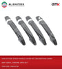 Car Outside Door Handle Cover Set Decoration Camry 2007-20011, Chrome, 8Pcs Set