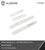 Prima Car Side Door Sill Scuff Plate Trim With Brabus Silver Blue LED Illuminated W464 2019+, 4Pcs Set