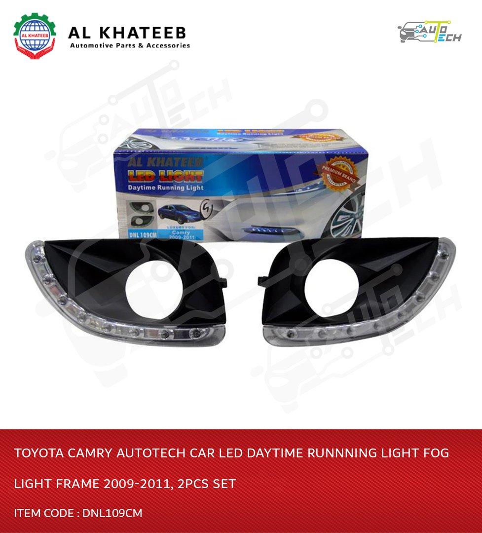 Camry Car LED Daytime Runnning Light Fog Light Frame 2009-2011, 2Pcs Set