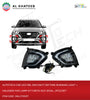 Car LED DRL Daylight Daytime Running Light + Halogen Fog Lamp Kit Creta IX25 2018+, 2PCS/Set