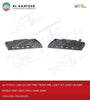 Car LED Daytime Front Drl Light Kit Land Cruiser Pickup 2007-2022, 2Pcs, Dark Gray