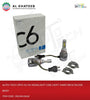 Universal Car Headlight LED Cob Light H4 Hard Pack/Silver Body 2PCS