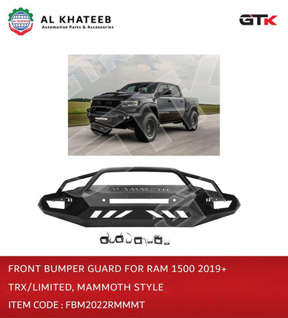 Front Bumper Guard for RAM 1500 2019+ TRX/Limited Mammoth Style