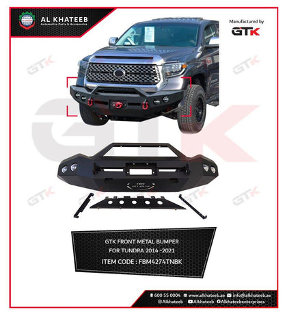 S/S Front Bumper for Tundra 2014+