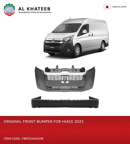 ORIGINAL FRONT BUMPER FOR HIACE 2023