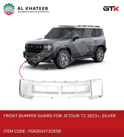 Front Bumper Guard For T2 2023+, Silver