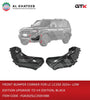 Front Bumper Corner For LC250 2024+ Low Edition Upgrade To Vx Edition, Black
