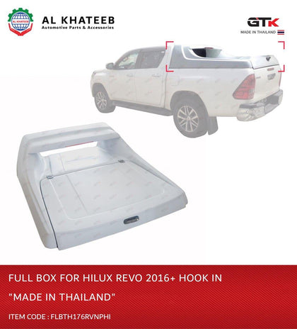 Pickup Hardtop Full Box Hilux Revo 2015+ Primer Gray