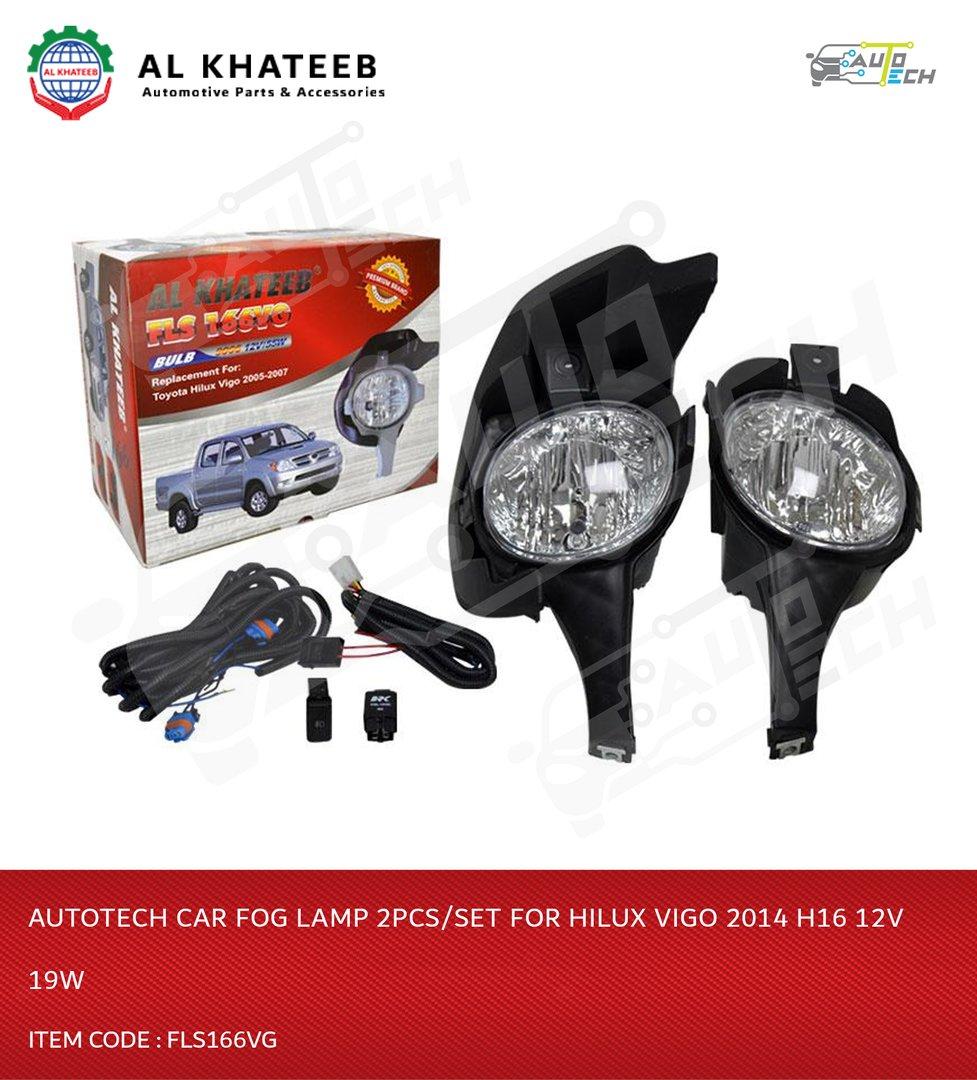 Car Fog Lamp 2Pcs/Set For Hilux Vigo 2014 H16 12V 19W