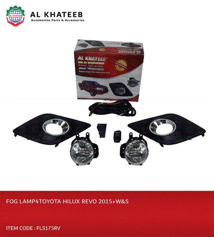 Hilux Revo Replacement Fog Lamp 2015+ With Wire & Swtich, H16 12V/19W, 2PCS/SET
