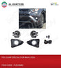 Car Front Fog Lamp Kit RAV4 2016-2019 With Wire & Switch, Black Frame, Clear Lense, 2Pcs/Set