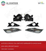 Special Fog Lamp With Wire&Switch GX460 GX400 2015-2019, 2PCS/Set Black