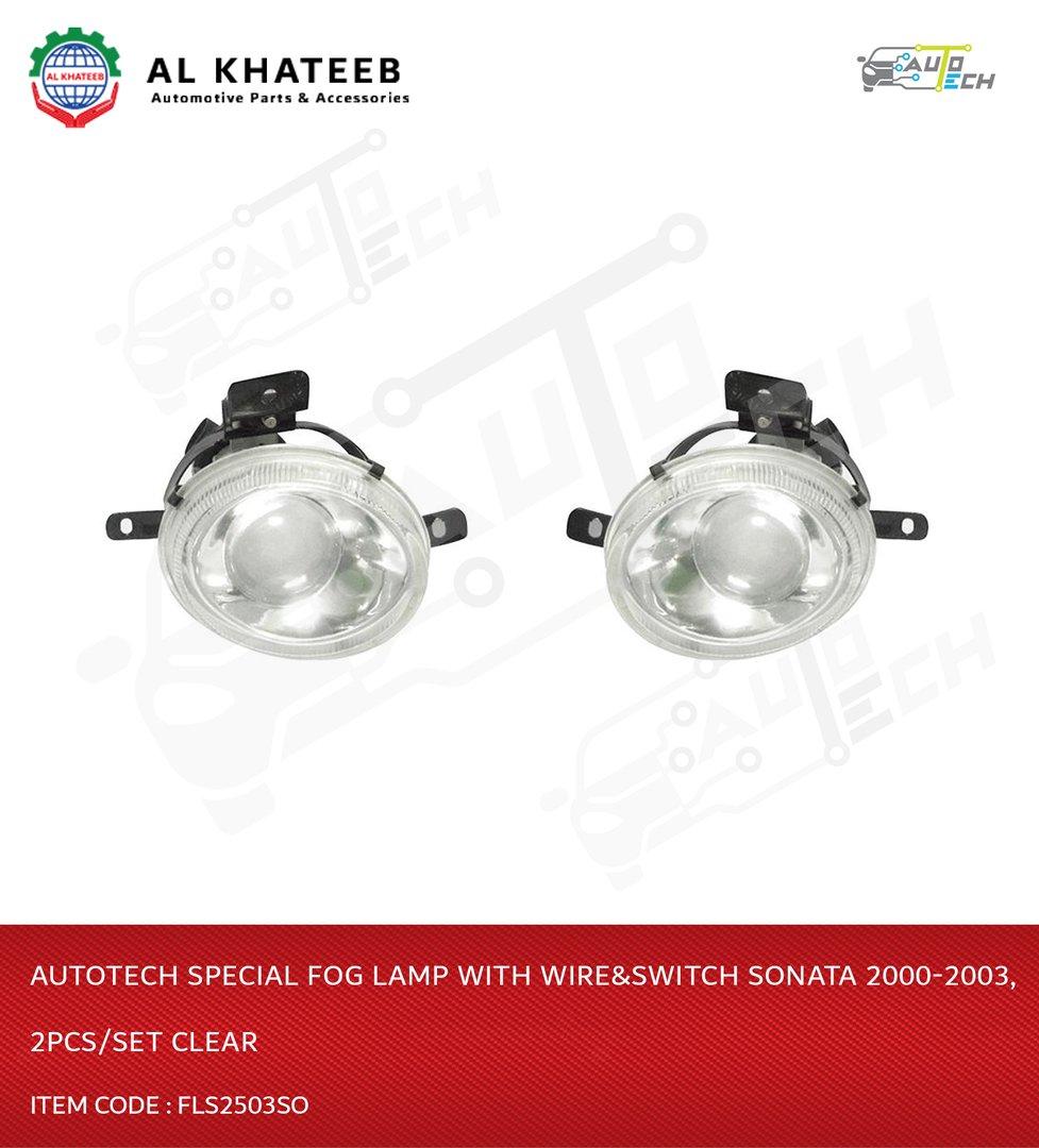 Special Fog Lamp With Wire&Switch Sonata 2000-2003, 2Pcs/Set Clear