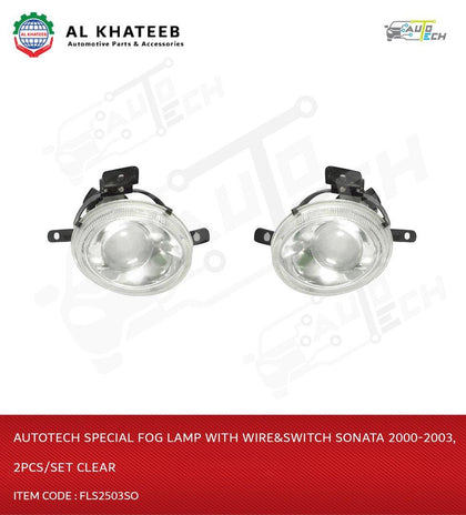 Special Fog Lamp With Wire&Switch Sonata 2000-2003, 2Pcs/Set Clear